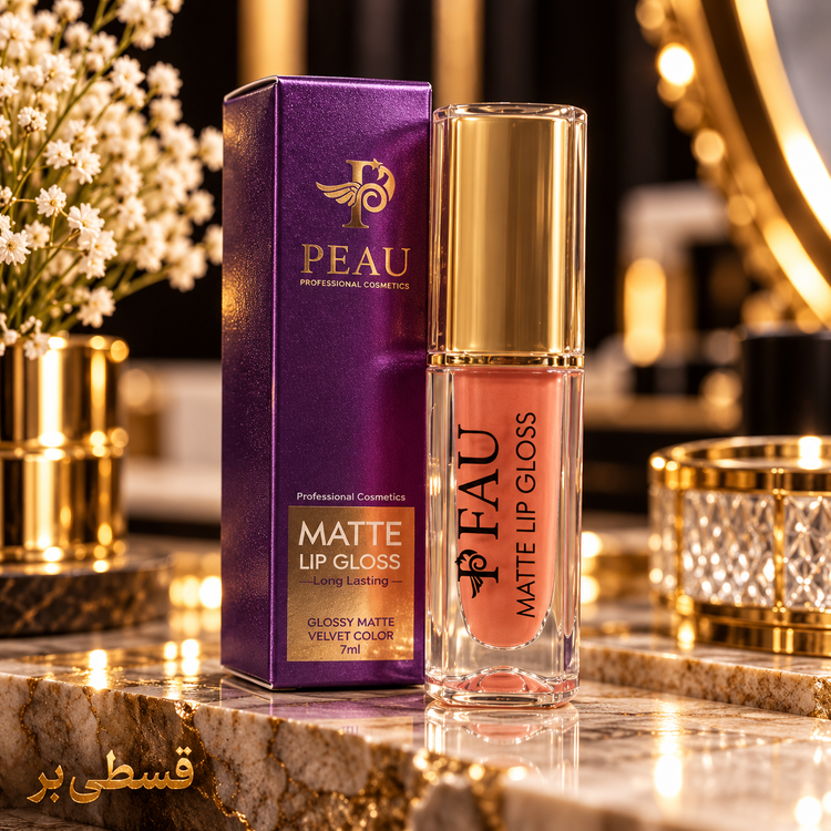 لیپ گلاس مات پیو مدل Matte Lip Gloss مایع