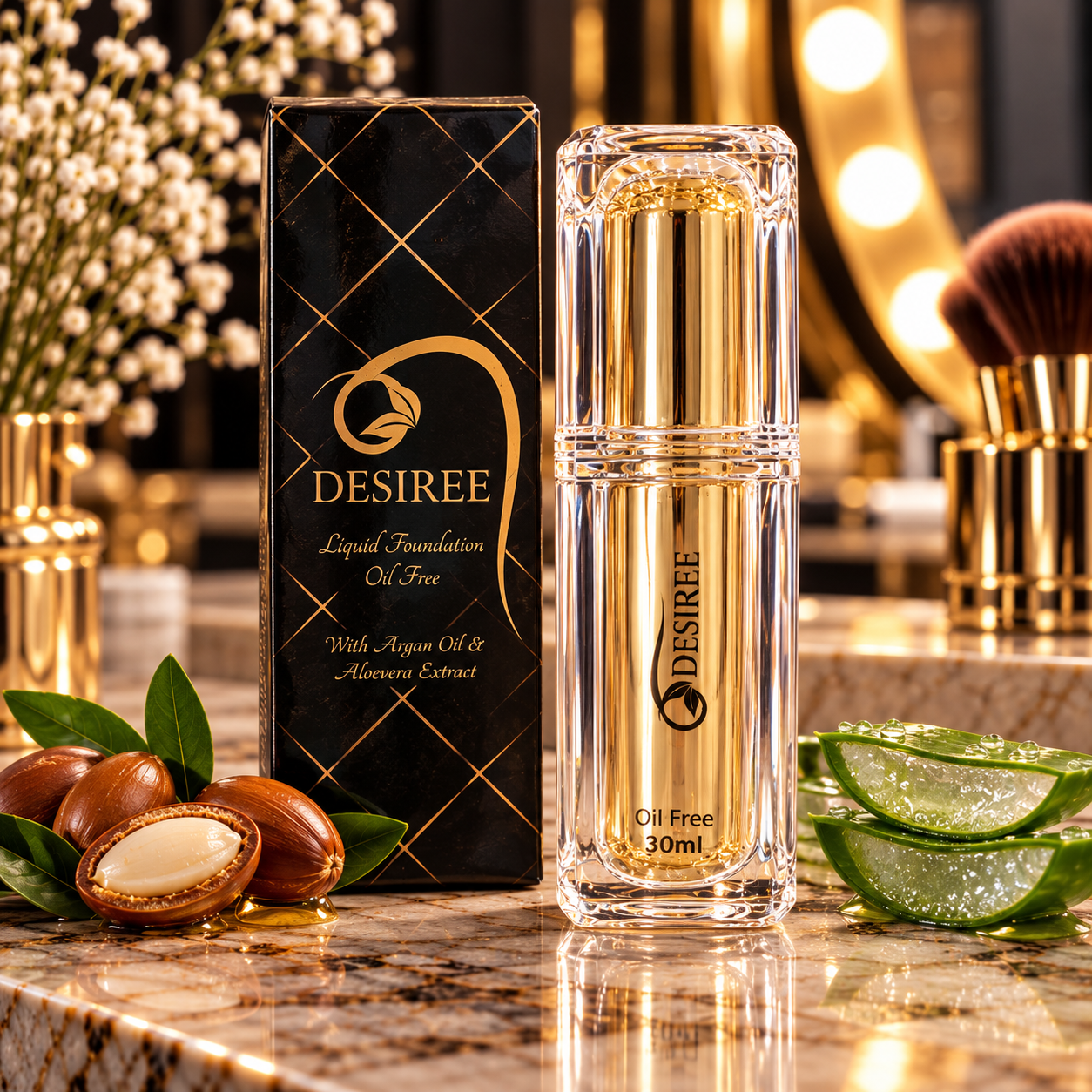 کرم پودر مایع بدون چربی دیزیره DESIREE